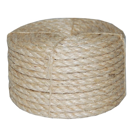 T.W. Evans Cordage Co. 1/2. x 50 ft. Twisted Sisal Rope 23-605
